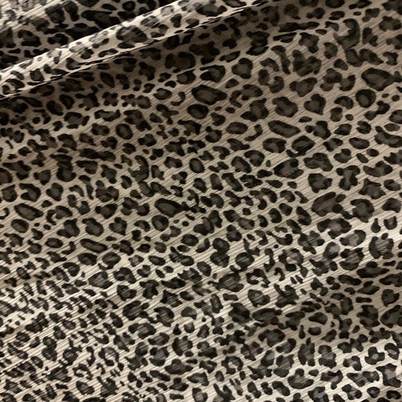 Leopard Swim Coverup, Size Large - Picture 3 of 5